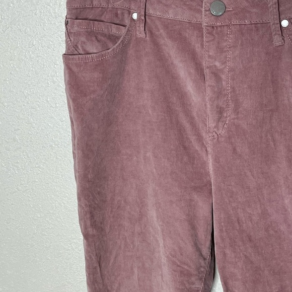 Seventy 7 Dusty Rose Ultra High Rise Skinny Corduroy Pants Sz 16 - Picture 2 of 7